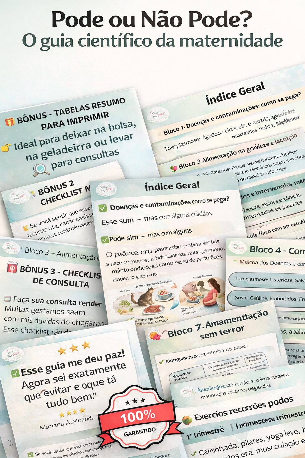 Conteúdo do E-book Pode ou Não Pode?